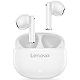 Lenovo E310 True Wireless Stereo Earbuds Bluetooth 5.3 ENC Noise-Cancelling Earbuds with 13mm Speaker Type-C Charging 20h Battery Life for Music Calls Comfortable Fit Wireless Earbuds- White