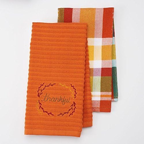 Celebrate Fall Together 16.5 X 26 Kitchen Towels Thankful
