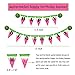 fozi cozi,144PCS Watermelon Birthday Party Decorations Set-Summer Birthday Party Supplies(Include Watermelon Decor Balloons Cupcake Toppers,Etc.),Pink