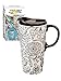 Cypress Home Spring Time Coloring Book Ceramic Travel Coffee Mug, 17 ounces