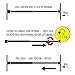 iDesign Cameo Metal Tension Rod, Adjustable Customizable Curtain Rod for Bathtub, Shower Stall, Closet, Doorway, 43-75 Inches,Dark Bronze