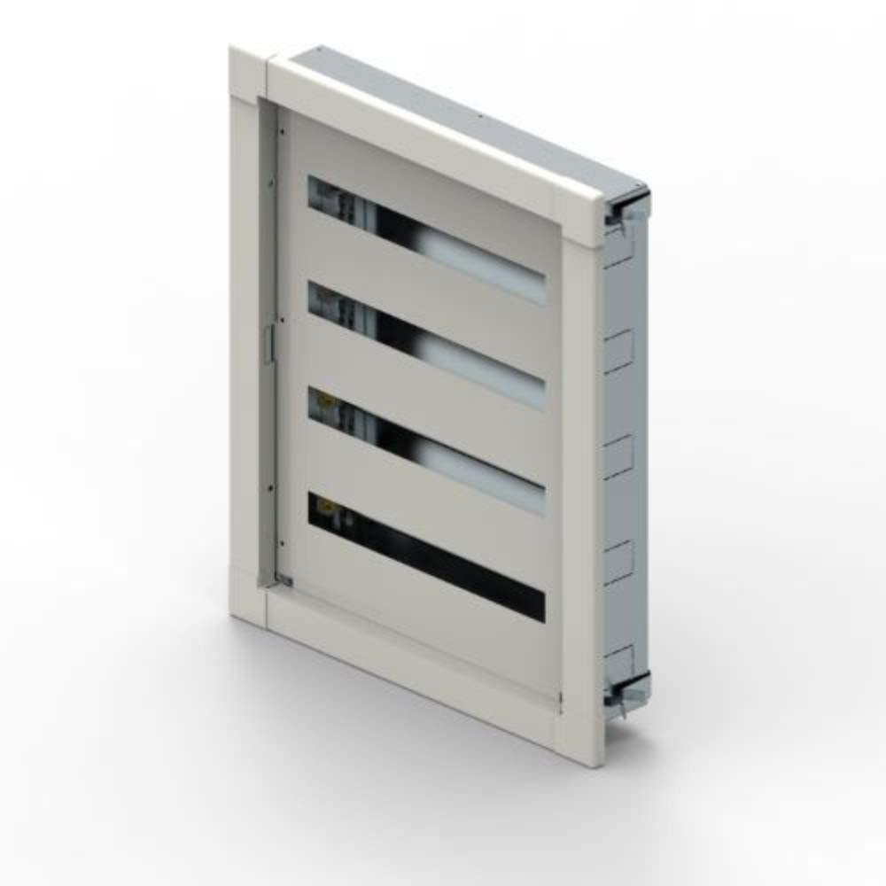 XL3S 160 Fully Modular Flush Distribution Box 4 Rows of 24 Modules