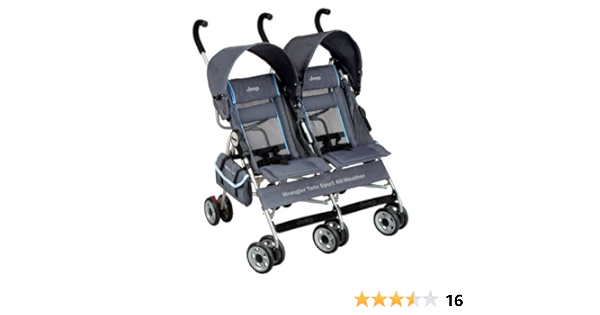 jeep wrangler double stroller
