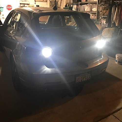 Alla Lighting 1000Lm 51-SMD Extremely Super Bright 6000K White BA15S 1141 1156 7506 P21W LED Bulb High Power 2835 Chipsets LED Back-up Reverse Lights Bulbs Lamps Replacement