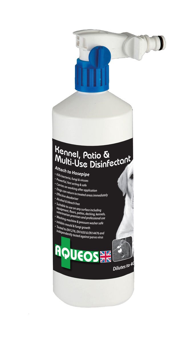 Aqueos Kennel/Canine Disinfectant | Cleaner | Deodoriser | 5 Litre