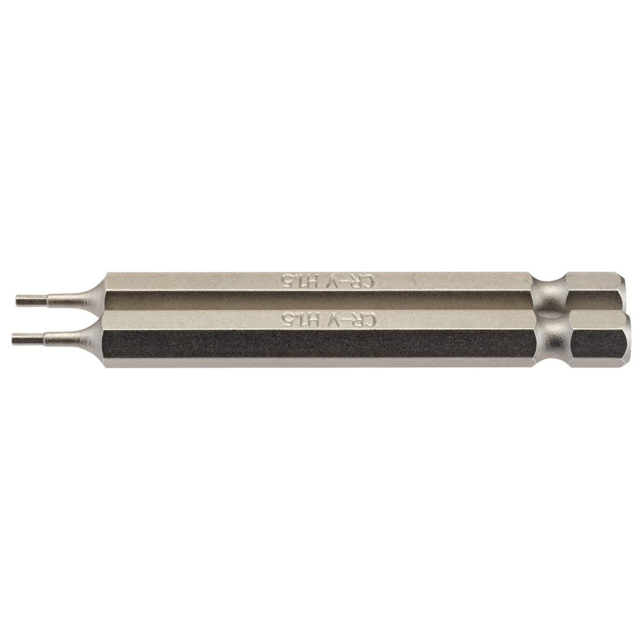 Draper 64317 1.5mm 1/4" Hex Hexagonal Insert Bit 75mm Long (2 Piece) โ image 1