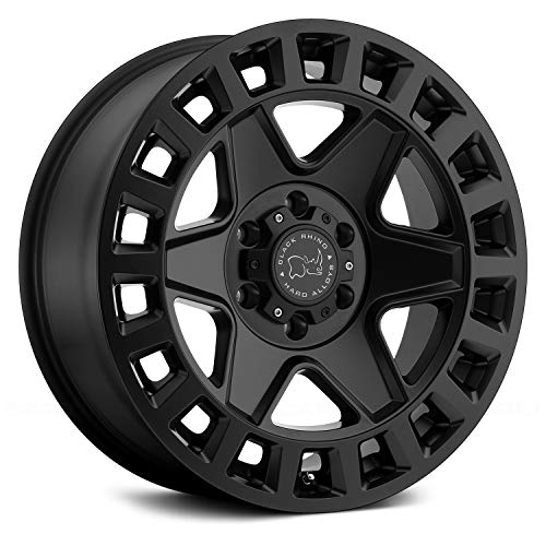 Black Rhino York Custom Wheel - 18x8, 35 Offset, 5x110 Bolt Pattern, 72.1mm Hub - Matte Black Rim