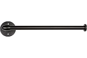 Aviano Hardware | Wall Mounted Metal Paper Towel Holder | Roll Organizer for Kitchen | Hanging Paper Towel Holder | Napkin Holder (Chrome)