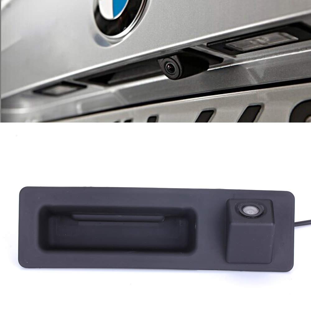 HD Parking Aid Boot Handle Reversing Camera Replacement for BMW F15 F18 F22 F23 F25 F26 F30 F31 F32 F34 F35 F36 F45 F46 F80 F82/328i 2013/3M Sport/BMW 3 Series Touring F3 1 5er F10 Saloon Touring