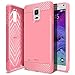 Galaxy Note 4 Case, Obliq [Non-Slip] [Slim Fit] Samsung Galaxy Note 4 Case [Flex Pro] [Pink] Premium Soft Anti Shock Protection Jelly Case - Verizon, AT&T, Sprint, T-Mobile, International, and Unlocked - Case for Samsung Galaxy Note 4 IV SM-N910S Late 2014 Model