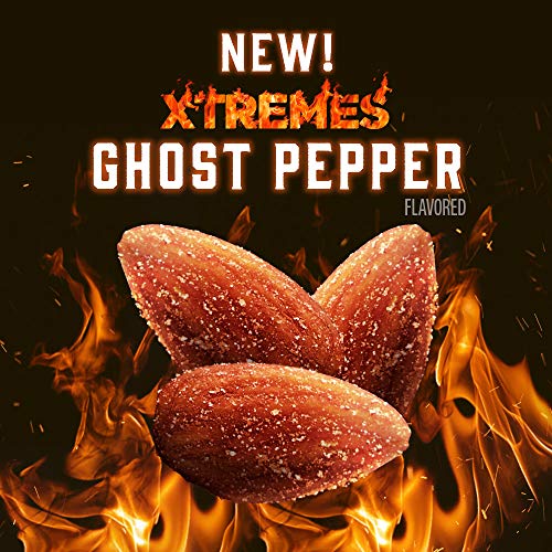 Blue Diamond Almonds XTREMES Ghost Pepper Flavored Snack Nuts, 6 Oz