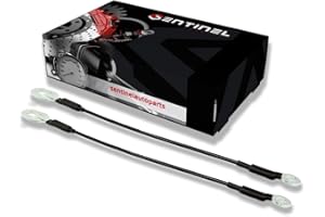 S SENTINEL PARTS Sentinel Parts Driver and Passenger Support Tailgate 19 1/4 Inch Cable for 1994-2002 Ram Pickup Truck 55345124AB 55345125AB