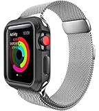For Apple Watch Band 38mm Milanese Loop Metal Strap for iWatch Bands Silver Color
