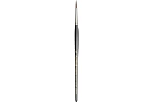 DA VINCI BRUSHES da Vinci Watercolor Series 10 Maestro Paint Brush, Round Kolinsky Red Sable, Size 5