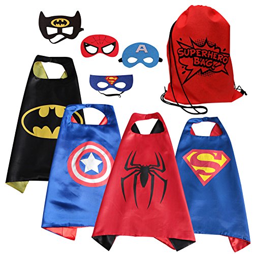 Eli Superhero Cape & Mask costume set for toddlers