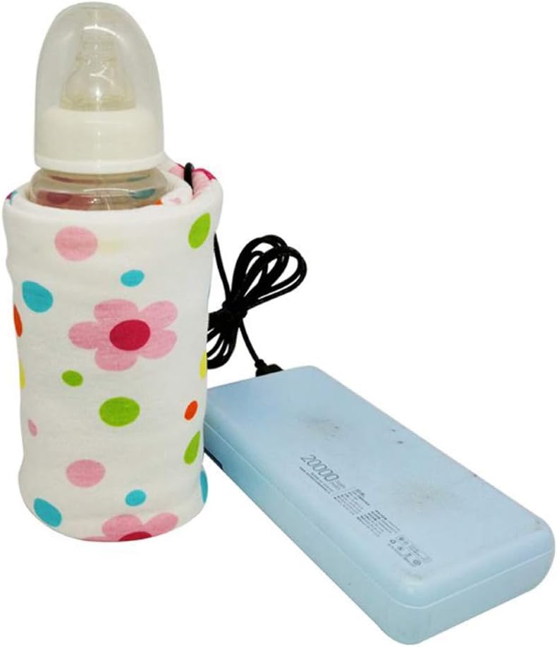 Makalon 2020 USB Milk Water Warmer Travel Stroller Insulated Bag Baby Nursing Bottle Heater
