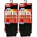 USBingoshop 2 Pairs Mens Heat Thick Insulated Extreme Boot Winter Thermal Socks 10-13