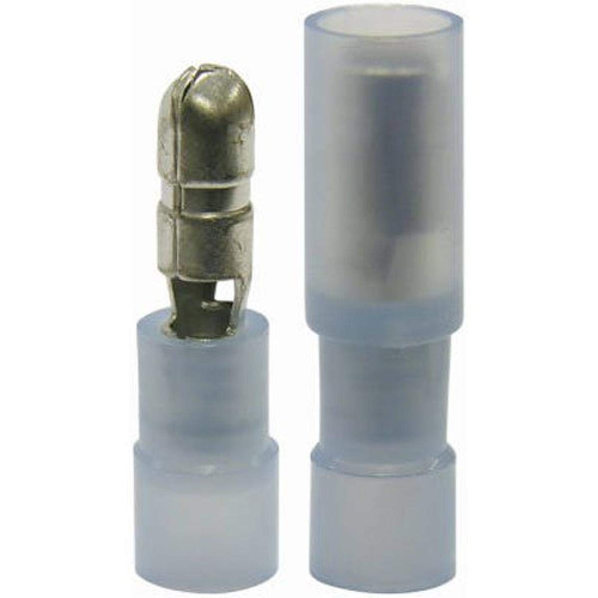 Gardner Bender 20-163P Bullet Splice Male & Female Pairs, Fully-Insulated Barrel, 16-14 AWG, Blue