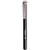 ENERGY Concealer Brush Under Eye Mini Angled Flat Top Kabuki Nose Contour Brush for Concealing Blending Setting Buffing with 
