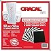Oracal 651 Black and White Pack - Adhesive Craft Vinyl for Cricut, Silhouette, Cameo, Craft Cutters, Printers, and Decals - 12