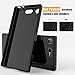 Aeska Sony Xperia XZ1 Compact Case, Ultra [Slim Thin] Flexible TPU Gel Rubber Soft Skin Silicone Protective Case Cover for Sony Xperia XZ1 Compact (Matte Black)