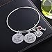 YEEQIN Birthday Gifts For Women Happy Birthday Bracelets Birthday Gift for Daughter Sister Mom Granddaughter Grandma (60th Birthday)