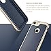 iPhone 7 Case, E LV iPhone 7 - Hybrid [Scratch/Dust Proof] Armor Defender Slim Shock-Absorption Bumper Case for Apple iPhone 7 - [DARK BLUE/GOLD]