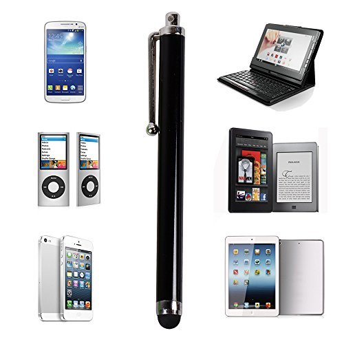 BlastCase Stylus Universal Touch Screen Pen for iPad 2, iPod, iPhone 4/4s/3GS/5/5s/6, Pack of 3 - Non-Retail Packaging - Multi - Thumbnail 3
