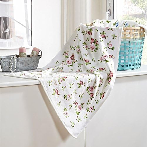 Rose printed towels/ adult soft beach towel/ Super absorbent towels-B