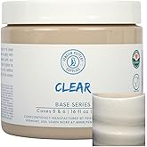 Penguin Pottery - Clear Glaze. Mid Fire Glaze for Clay, Pottery Glaze, Cone 5 and Cone 6 - Ceramic Glaze for Pottery (1 Pint 