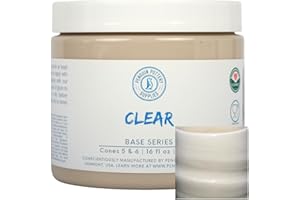 Penguin Pottery - Clear Glaze. Mid Fire Glaze for Clay, Pottery Glaze, Cone 5 and Cone 6 - Ceramic Glaze for Pottery (1 Pint 