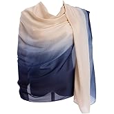 CYZLANN Women's Scarves 100% Silk Long Lightweight Scarfs for women