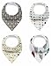 Baby Bandana Drool Bibs, Unisex 4-Pack Gift Set for Drooling and Teething, 100% Organic Cotton, Soft and Absorbent, Hypoallergenic - for Boys and Girls by Karids…