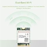 Waveshare WiFi 5 Dual-Band M.2 A/E Key Wireless NIC Bluetooth 5.0 RTL8822CE view 4
