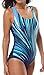 CharmLeaks Women's Pro One Piece Athletic One Piece Bathing Suit