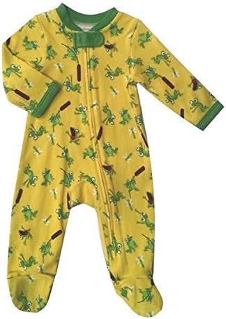 Falls Creek Baby Boys "Happy Frogs" Sleeper - (Size 6-9 Months)