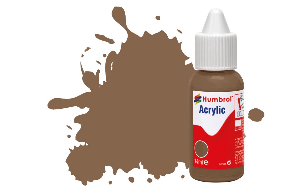 Humbrol No.29 Dark Earth - Matt Acrylic Paint 14ml DB0029