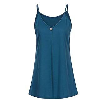 WUDUBE_Kleid 2019 populärstes Frauen T-Shirt, einfarbig ärmelloses, ärmelloses, beiläufiges T-Shirt