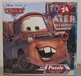 Disney Pixar Cars 24 Piece Puzzle - Lightning McQueen & Tachometer