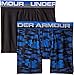 Under Armour Boys' Big Performance Boxer Briefs, Ultra blue/black, YMD