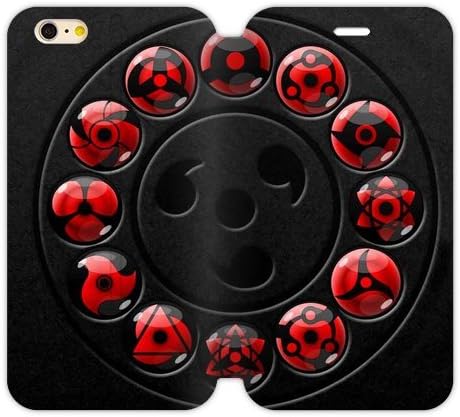 Fayruz- Protective Folio Book Case PU Leather Flip Cover for iPhone 6 & iPhone 6S - Naruto -MFi1021