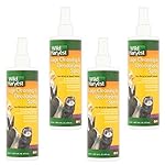 Wild Harvest Cage Cleaning and Deodorizing Spray For Birds and Small Animals, 16 Fl Oz (4 pack)