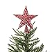 [Christmas Tree Topper Holder] - Twist-on Holiday Universal Tree Topper Stabilizer Fits All Base Types- Metal Support Rod Adjustable attachments stabilize Seasonal Treetop Ornaments (Green)