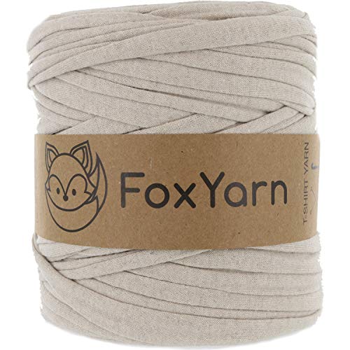 T-Shirt Yarn Cotton Fettuccini Zpagetti Highest Quality ~ 1.4 lbs (700g) and 140 Yards Long (~120 Meter) Sewing Knitting Crochet T Shirt Yarn