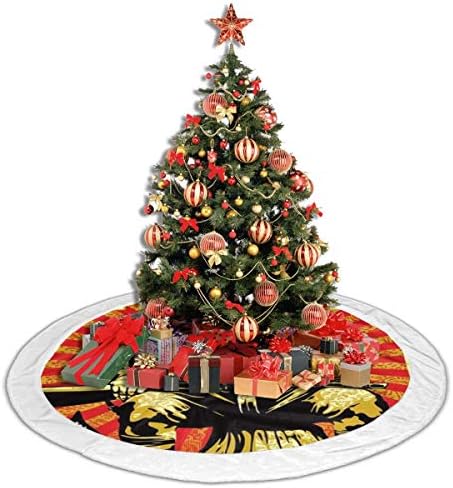 Street 激安超特価 Pcソフト 新作製品 世界最高品質人気 正規品送料無料 Obey オーナメントインテリア 家電 カメラ 楽器 音響機器 円形 B08mswx8 可愛いツリースカート豪華 Art クリスマス飾り クリスマスツリースカート 屋内屋外飾り ベースカバー 100 品質保証