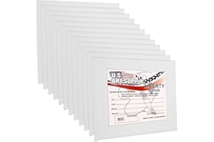 U.S. Art Supply 6 X 6 inch Professional Artist Quality Acid Free Canvas Panels 8-12-Packs (1 Full Case of 96 Single Canvas Panels)