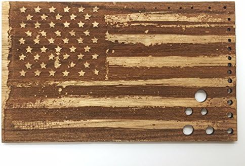 Retromantic Fripperies Knitting Needle Gauge (Large American Flag)