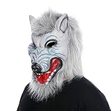 Wolf Head Mask White Wolf(Wolf)