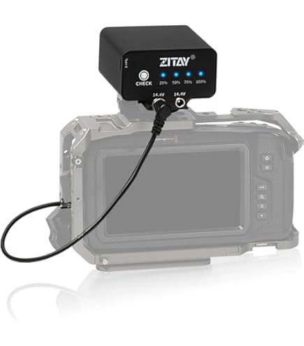 Bmpcc 4K本体 バッテリー3個付き BMPCC4Kで使用している「RAVPowerバッテリーパック」のレビュー