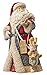 Enesco Heart of Christmas Masterpiece Santa with Compass Figurine, 12.2-Inch